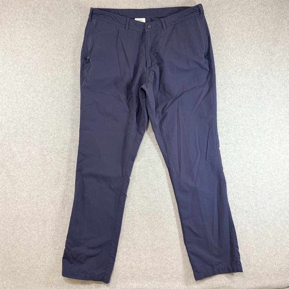 Clothing Arts 34x35‎ Navy Blue P^Cubed Pick Pocket Proof Travel Mens Pants EUC